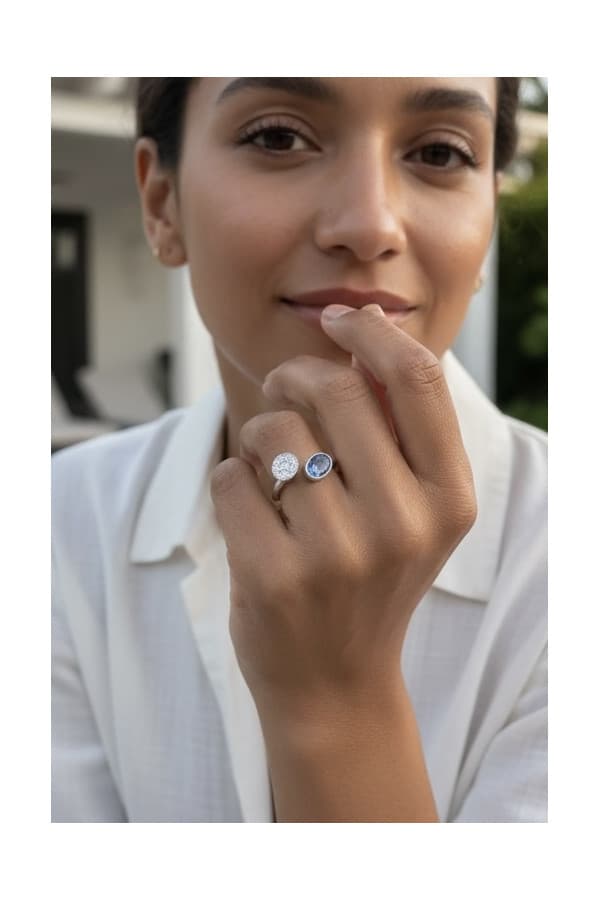 Bague Toi et Moi Moderne - photo 2
