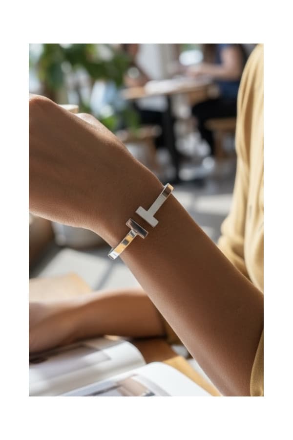 Bracelet Tiffany Modele T Gm - photo 2