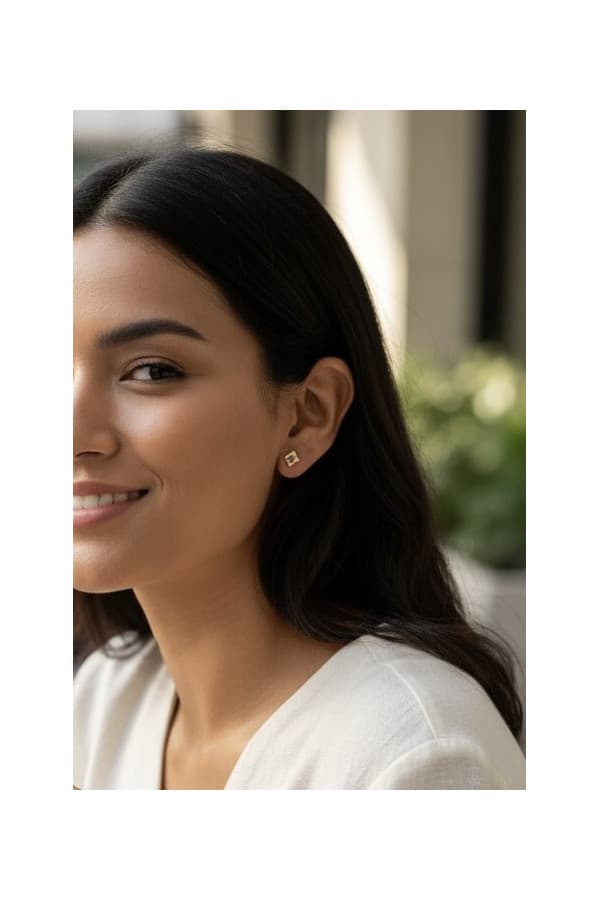 Boucles d'Oreilles Améthyste - photo 2