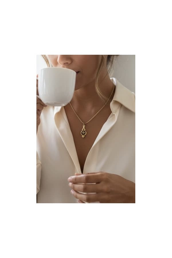 Pendentif Ancien Onyx - photo 2