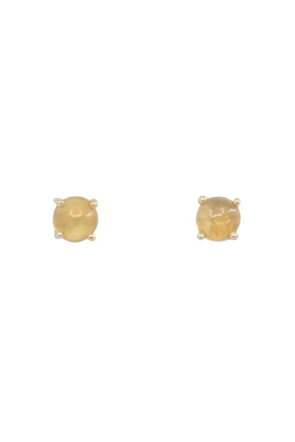 Boucles d'Oreilles Clous Opale