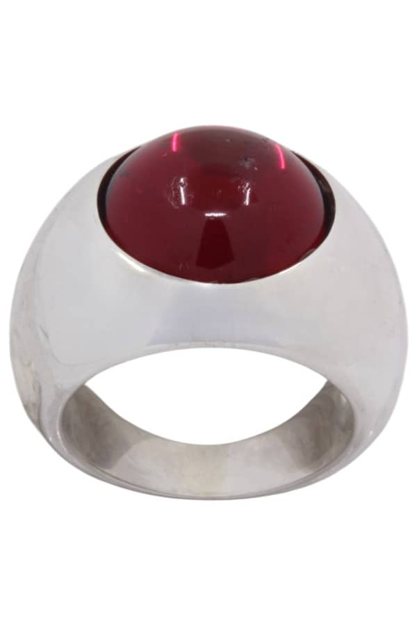 BAGUE LALIQUE CABOCHON, photo 2 sur 3
