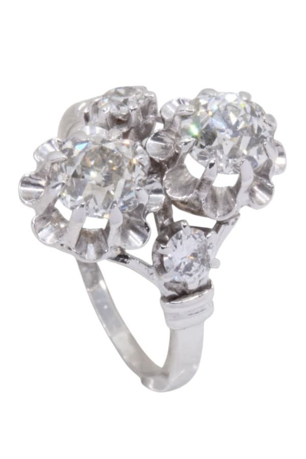 Bague Art-Nouveau Diamants - photo 4