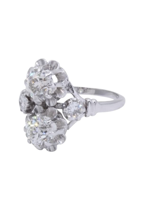 Bague Art-Nouveau Diamants - photo 5