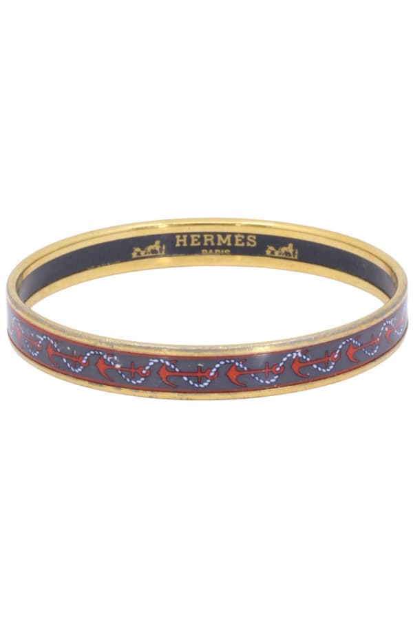 Bracelet Hermes Email Fin Vintage