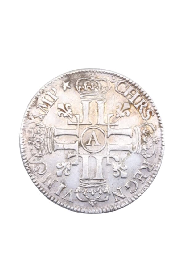 1/2 Écu aux 8 L Louis Xiv - photo 2