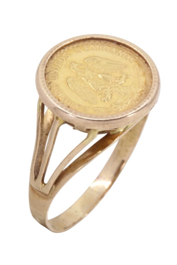 Bague Pièce 2 Pesos - photo 3