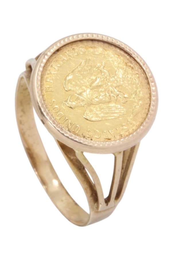 Bague Pièce 2 Pesos - photo 4