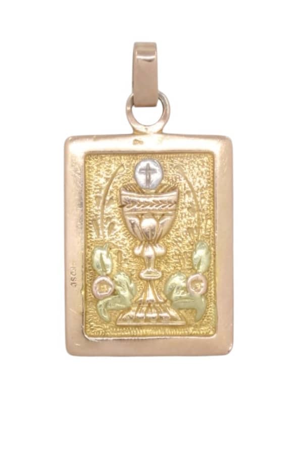 MEDAILLE ANCIENNE CALICE, photo 2 sur 3