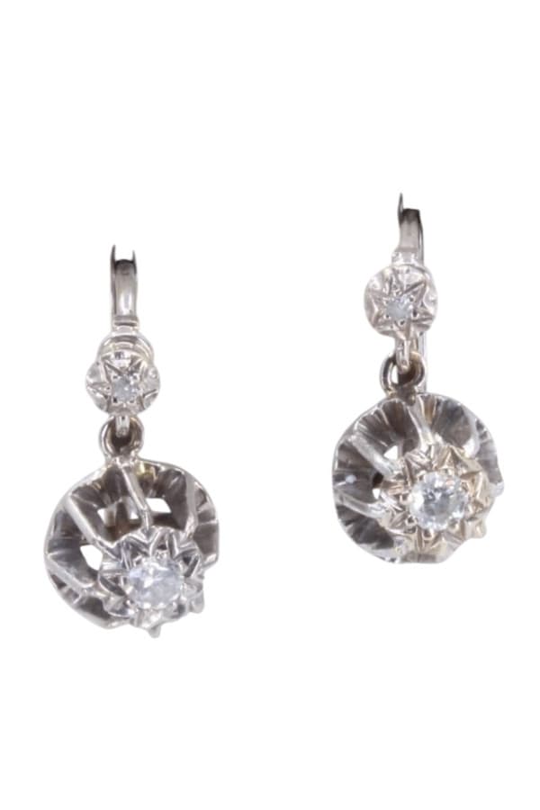 Dormeuses Anciennnes Diamants