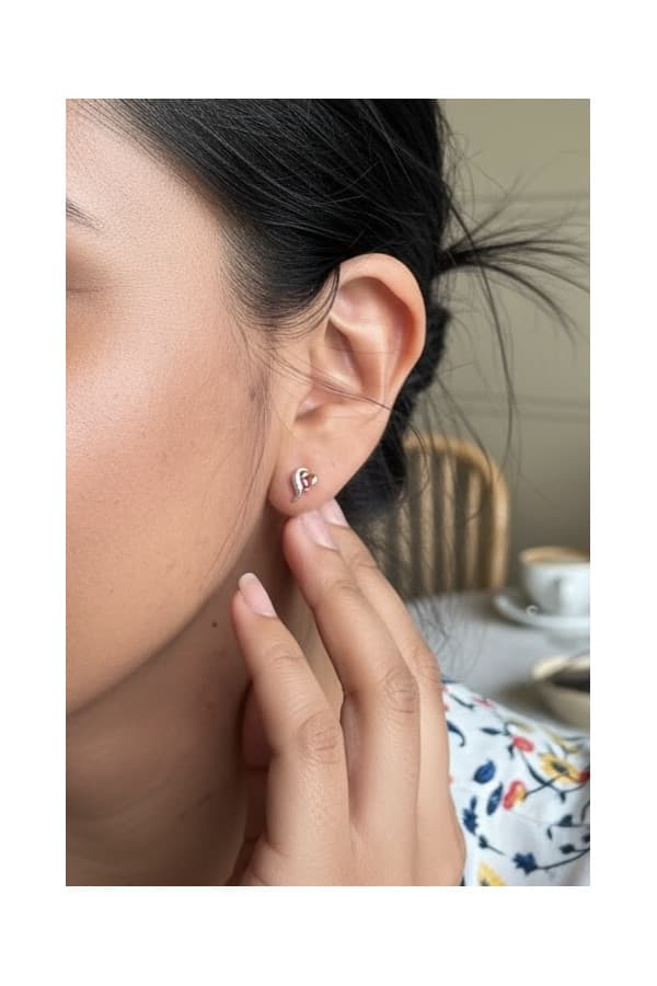 Boucles d'Oreilles 2ORS Spinelles - photo 2
