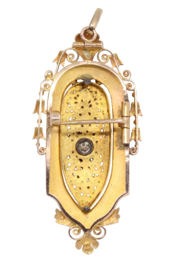 Pendentif Broche Napoléon Iii - photo 3