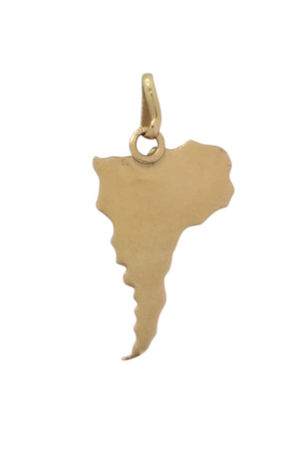 Pendentif Carte Amérique du Sud - photo 3