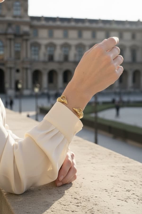 Bracelet Tete Antilope Arthus Bertrand - photo 2