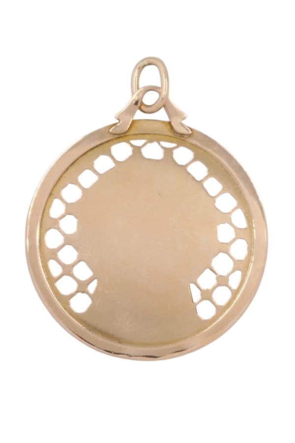 Medaille Vierge Signee Lasserre