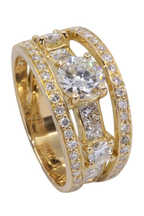 Bague Moderne Diamants - photo 4