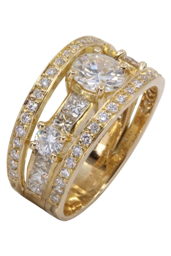 Bague Moderne Diamants - photo 3