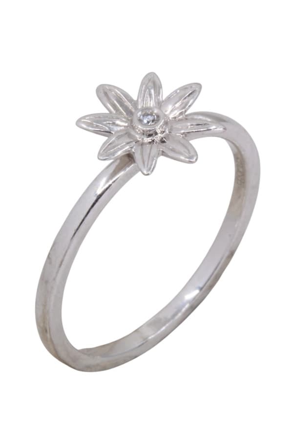 Bague Fleur Diamant - photo 3