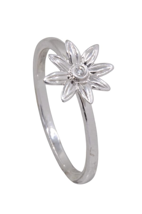 Bague Fleur Diamant - photo 4