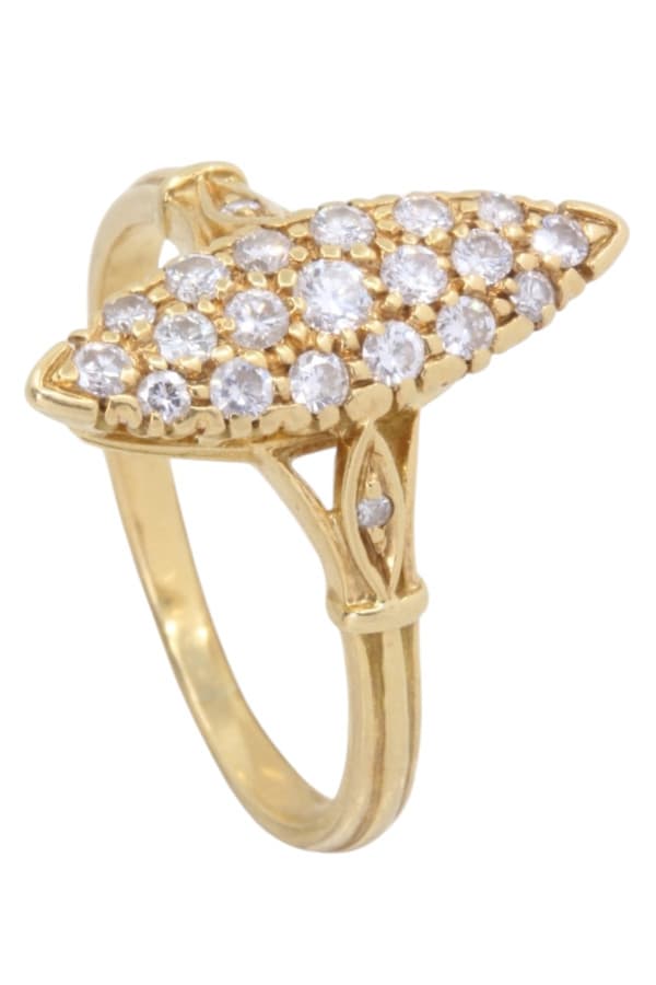 Bague Marquise Diamants - photo 4