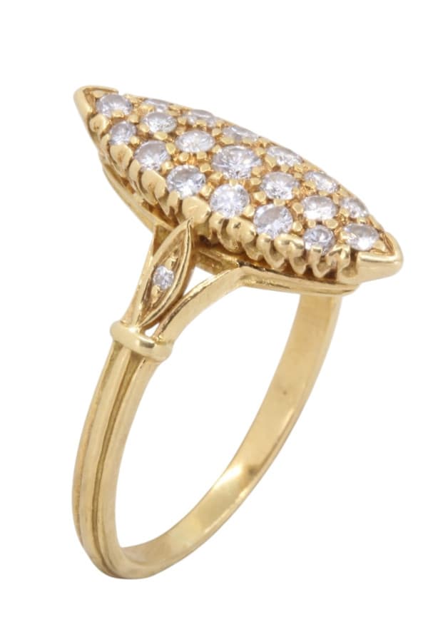 Bague Marquise Diamants - photo 3