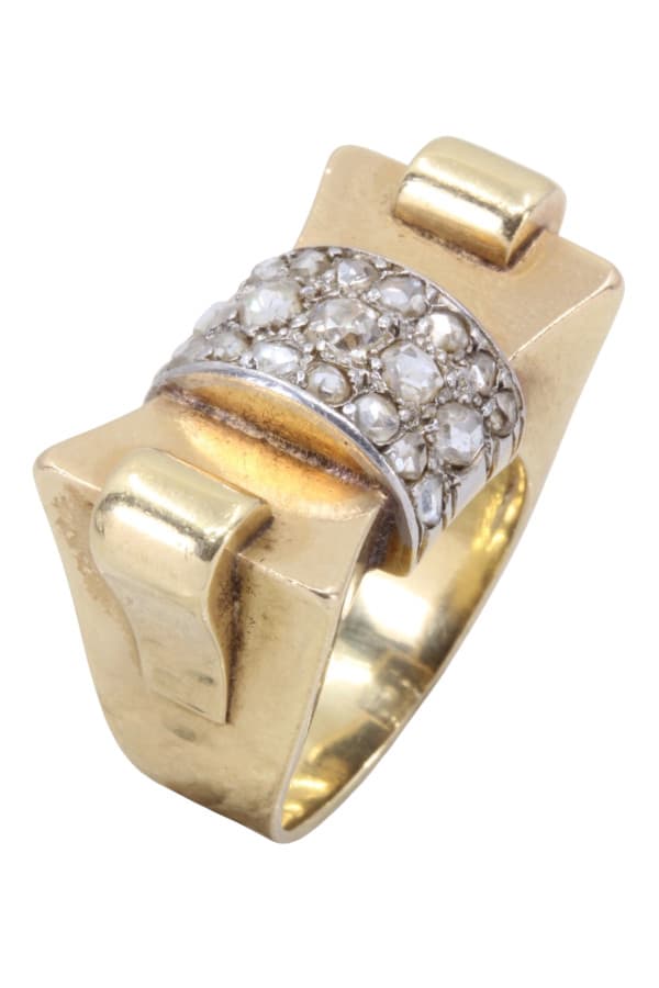 Bague Tank Diamants - photo 3