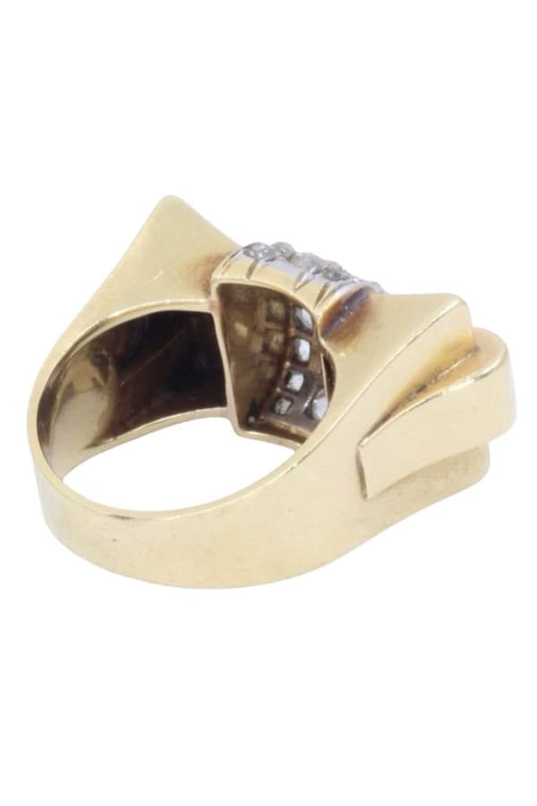 Bague Tank Diamants - photo 6