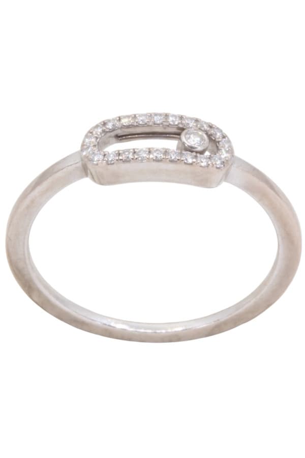 Bague Messika Move Uno Semi Pave