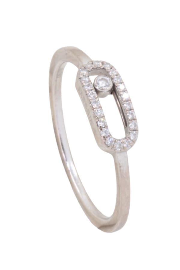 Bague Messika Move Uno Semi Pave - photo 4