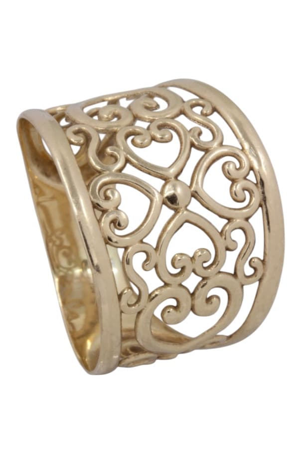 Bague Moderne Ajourée - photo 4