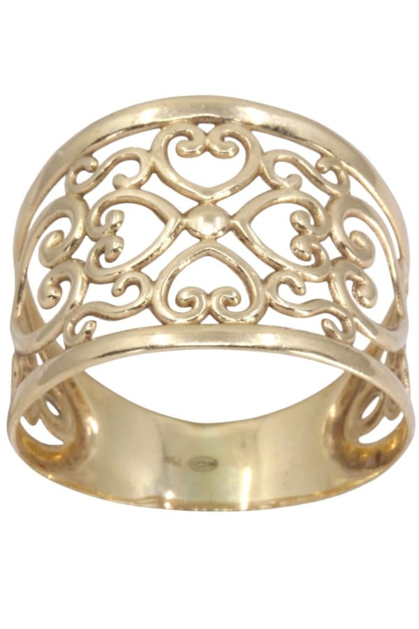 Bague Moderne Ajourée
