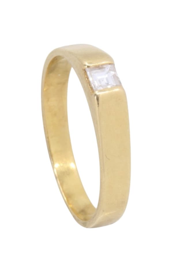Solitaire Diamant Princesse - photo 4