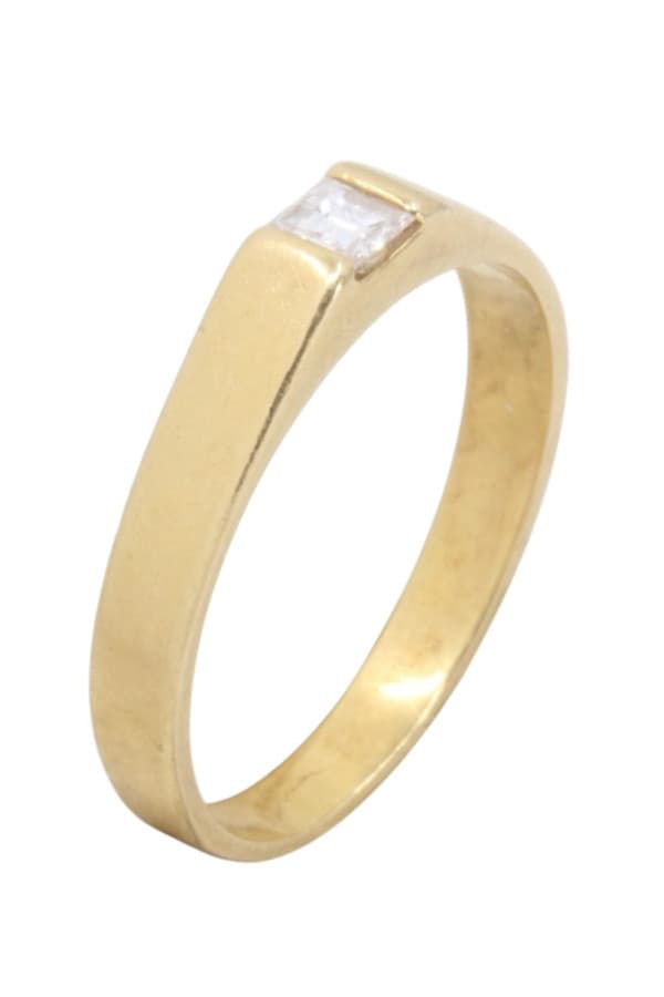 Solitaire Diamant Princesse - photo 3