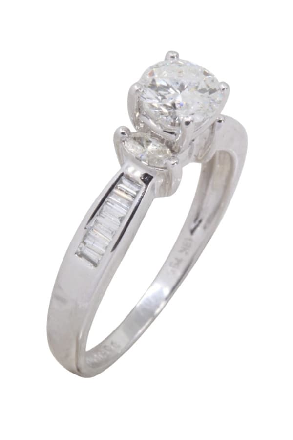 Bague Style Solitaire Diamants - photo 3