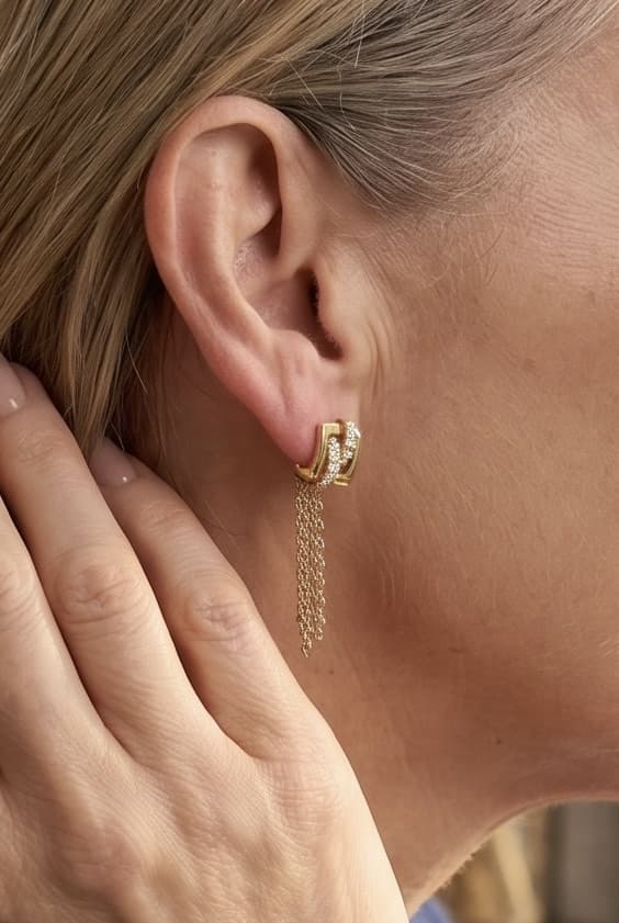 Boucles d'Oreilles Boucheron Déchainé Diamants - photo 2