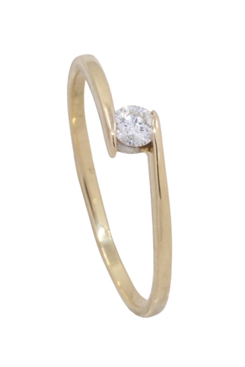 Solitaire Diamant 0.10 Carat - photo 4