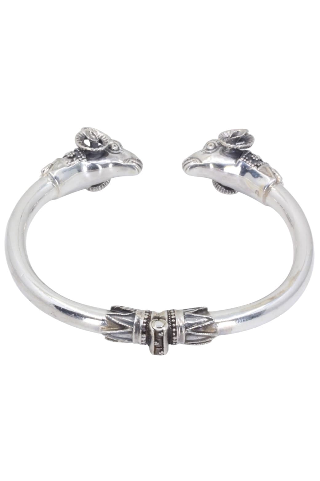 Bracelet Tete de Bouc Argent