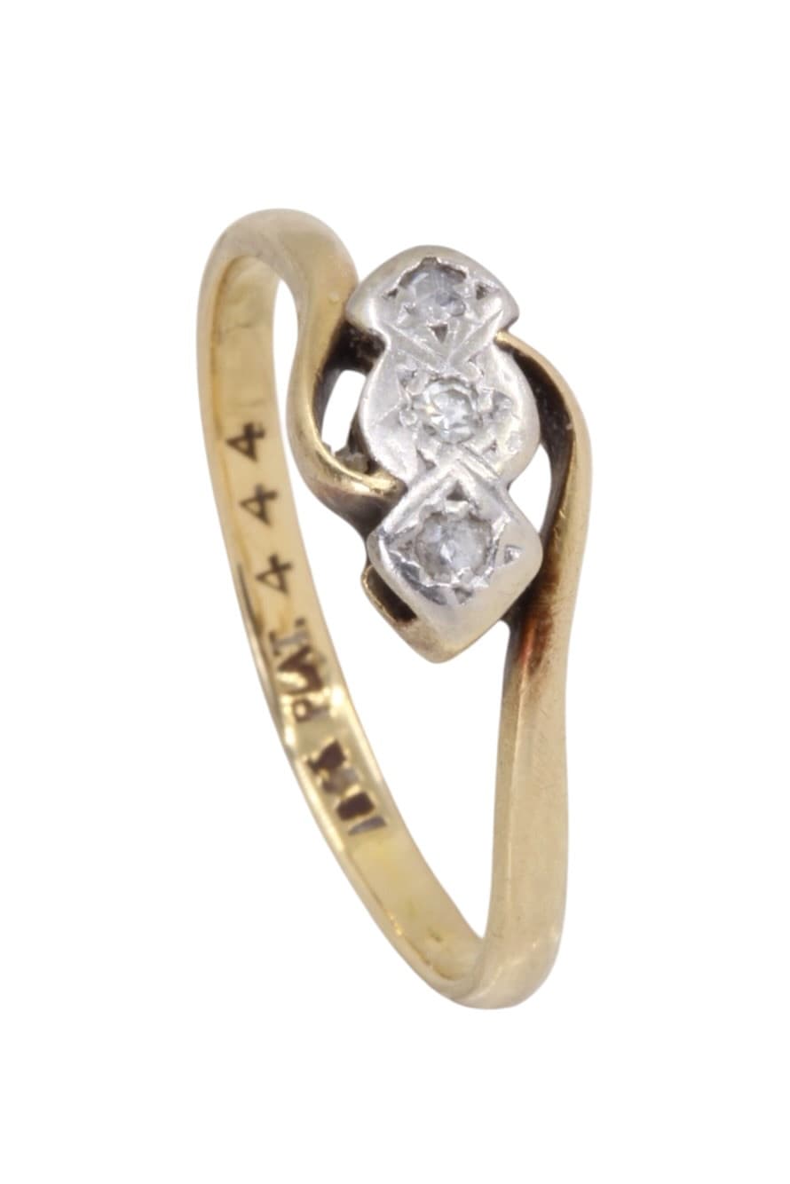 Bague Diamants Napoléon Iii - photo 4