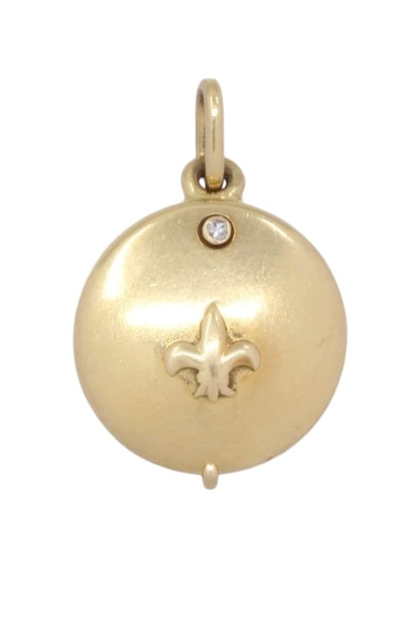 Pendentif Porte Photo Ancien