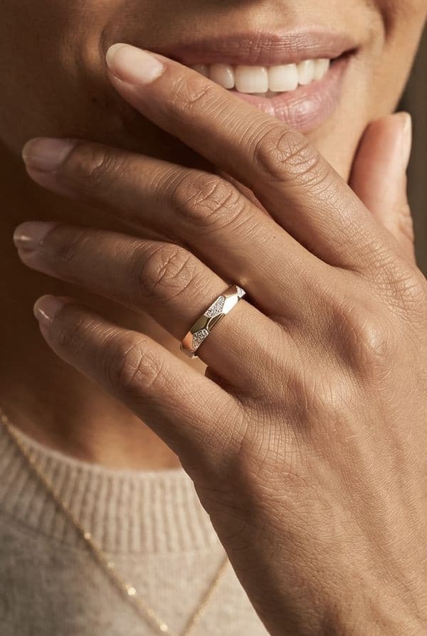 Bague Diamants Moderne - photo 2