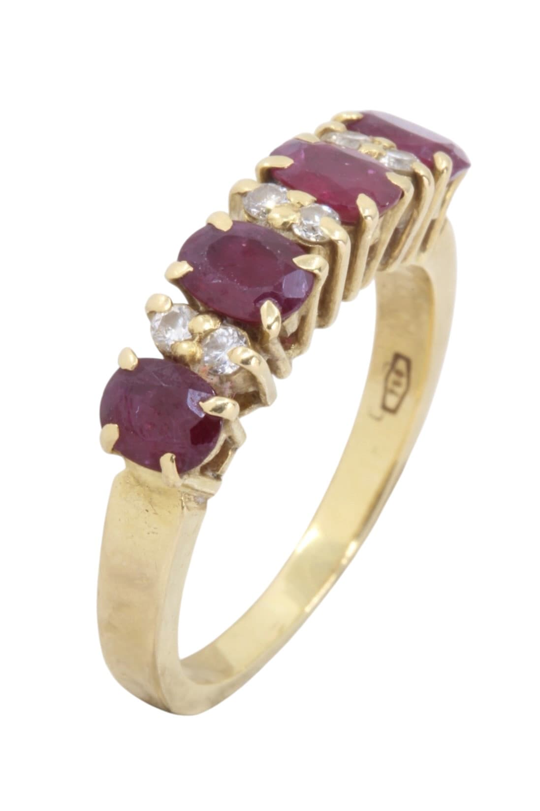 Bgaue Jarretiere Rubis et Diamants - photo 3