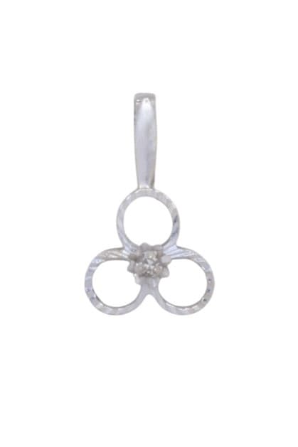 Pendentif Trèfle Diamant