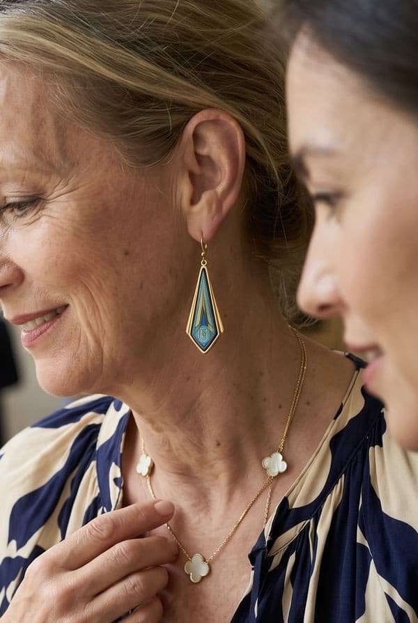 Boucles d'Oreilles Frey Wille Pendantes - photo 2