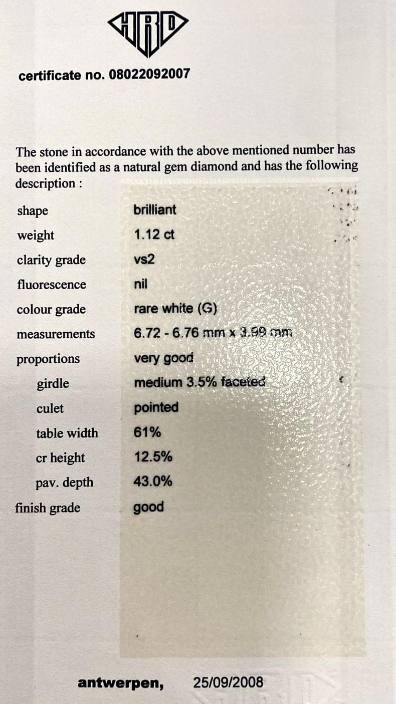 Clous Diamants 1.10 Carat - photo 6