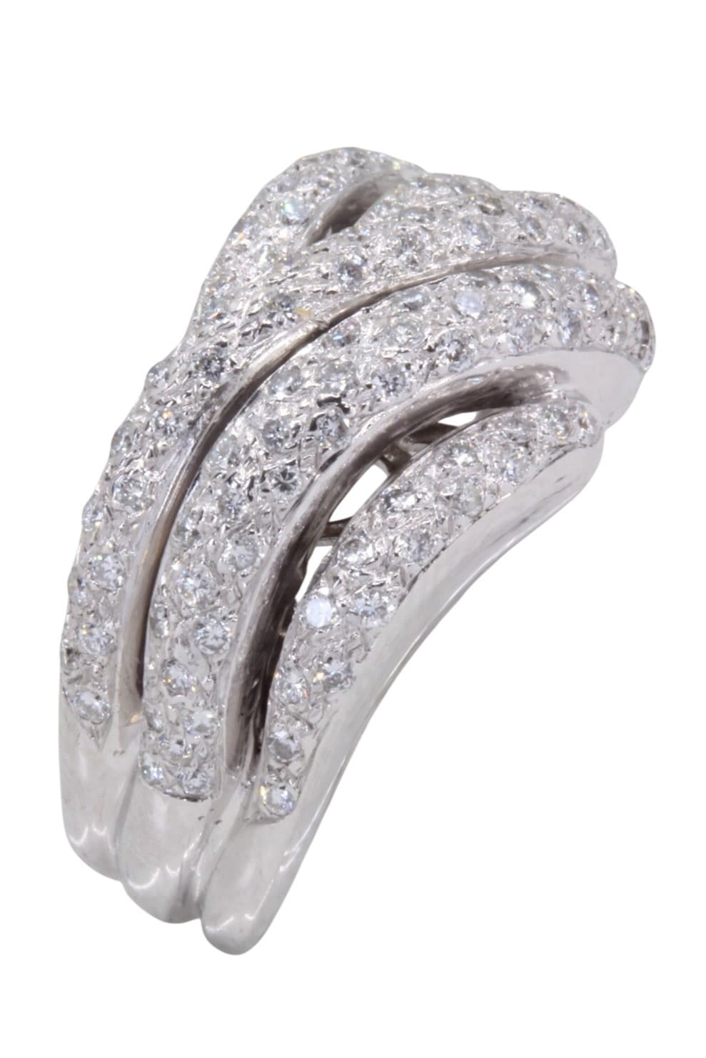 Bague Entrelacée Diamants - photo 3