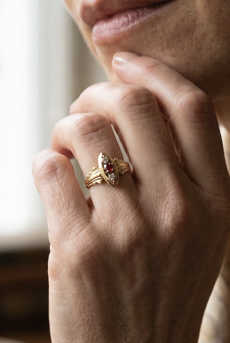 Bague Marquise Napoleon Iii - photo 2