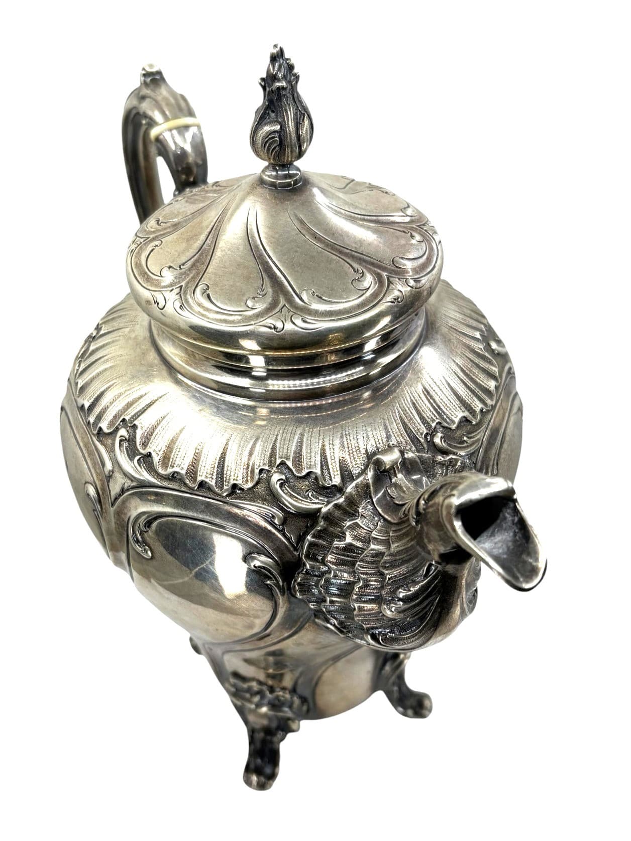 Caetière en Argent Art-Nouveau - photo 3