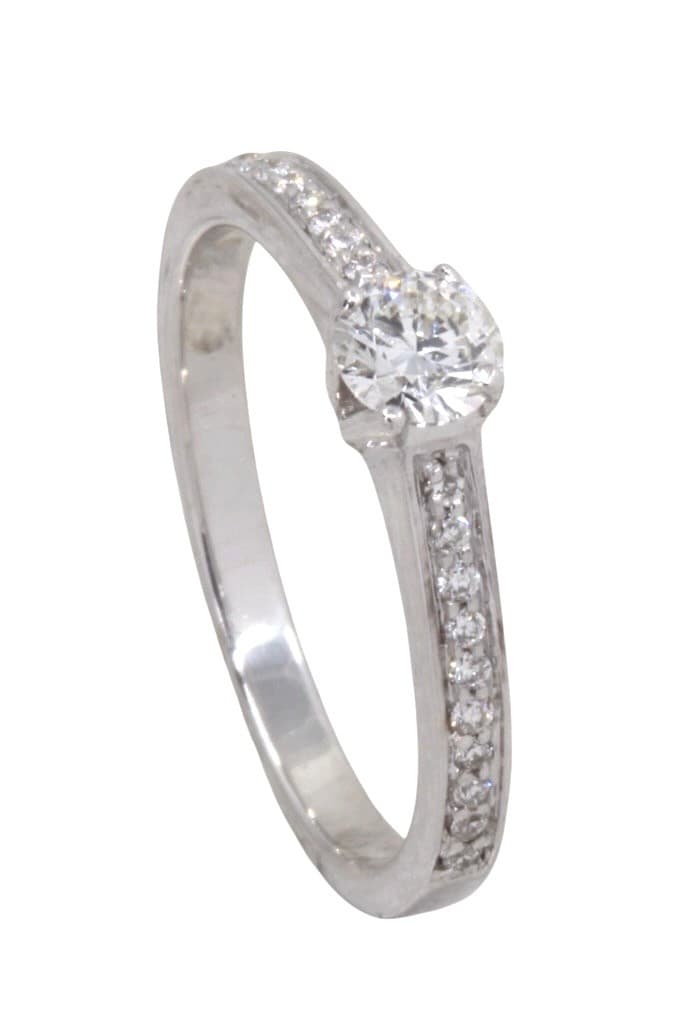 Bague Style Solitaire Diamants - photo 4