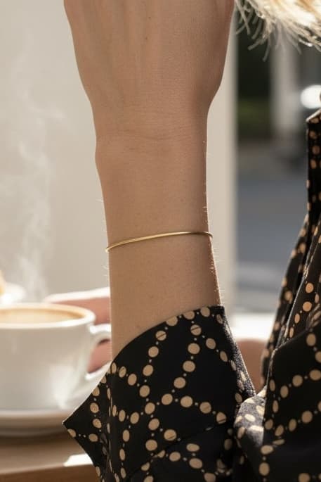 Bracelet Jonc Ouvert - photo 2