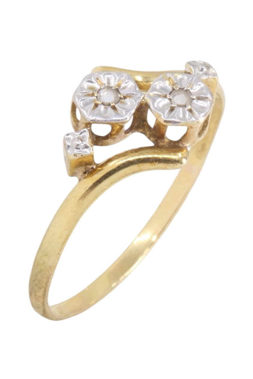 Bague Diamants Art-Nouveau - photo 3